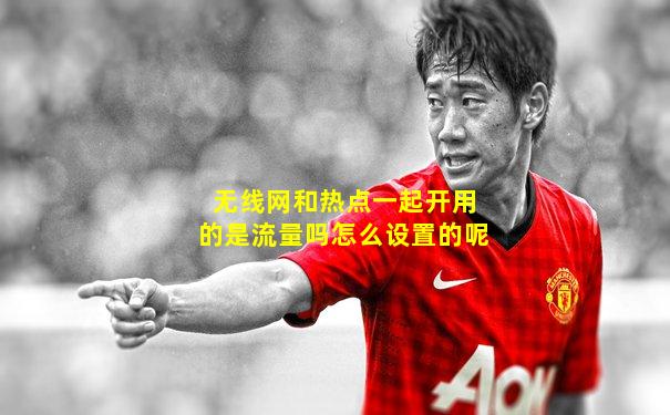 无线网和热点一起开用的是流量吗怎么设置的呢