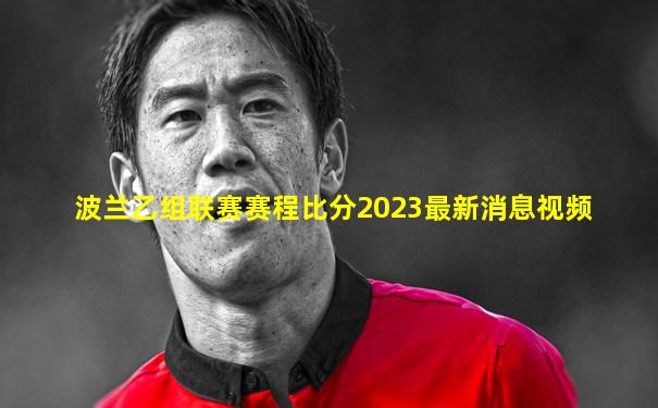 波兰乙组联赛赛程比分2023最新消息视频