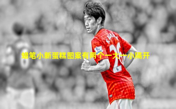 蜡笔小新蛋糕图案有两个一大一小隔开
