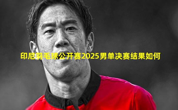 印尼羽毛球公开赛2025男单决赛结果如何