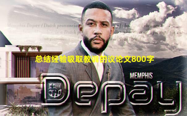 总结经验吸取教训的议论文800字